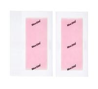 DEVNWIGMO 10 Pezzi Strisce Depilatorie Ceretta Corpo Viso Sopracciglia Kit Cera Depilatoria Materiale Cera Senza Riscaldamento Facile Da Usare Adatto per Gambe, pesca