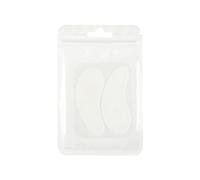 DEVNWIGMO 2 Pezzi Cerotti Sottociglia Estensione Ciglia Silicone Morbido Riutilizzabile Facile Da Pulire Adatto per Salone Casa Fai Da Te, Bianco