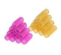 DEVNWIGMO 20 Pezzi di Bigodini in Plastica per Capelli con Impugnatura a Rullo