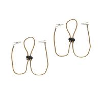 DEVNWIGMO 2x Tracolla a Catena Regolabile per Porta Tovaglioli Da Cena per Adulti