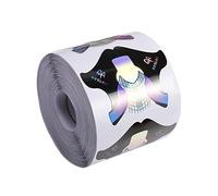 DEVNWIGMO 300 Pezzi Porta Carta Unghie Estensione Nail Art Guida Forme Adesivo Cartoncino Autoadesivo Durevole Adatto a Saloni Manicure Kit Estensioni Unghie Us, 100 PZ