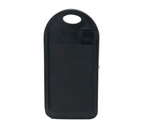 DEVNWIGMO Affilatore per Rasoio Pulitore Rasoio Detergente in Silicone Facile Da Usare Adatto per Uomini Donne Cura Personale, Nero