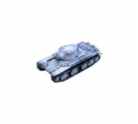 DEVNWIGMO Armatura in Modello Carro Armato Miniatura Veicolo Storico Pratica Esposta Senza Montaggio Compatibile per Esposizione Mobile Scrivania, Bianco