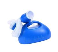 DEVNWIGMO Bottiglia per Urina Maschile Grande Capacità con Coperchio Ermetico Orinale Pratico E Resistente Adatto per Campeggio Ospedale E Emergenze, Blu, con Tubo Da 2 M