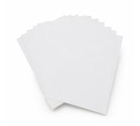DEVNWIGMO Cartoncino Bianco Robustо per Stampanti E Scrittura Foglio per Inviti di Battesimo Biglietti di Condoglianze Creazioni Artistiche Superficie Levigata, 160g