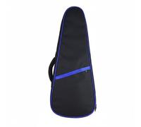 DEVNWIGMO Custodia Protettiva Ukulele Copertura Tela Impermeabile Imbottita Resistente Tracolla Doppia Regolabile con Tasca Esterna Adatta per Lezioni Viaggi, Blu, 26 Pollici