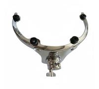DEVNWIGMO Drum Rack Supporto Tamburo Holder Montaggio Tom Isolamento Meccanismo in Ferro Robusto Oscillazione Controllata Adatto per Batteristi Jazz Rock, 8 Pollici