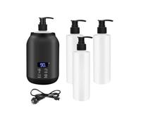 DEVNWIGMO Essenziale Scaldabottiglia Olio Massaggio Elettrico con Display LED Riscaldatore Portatile per Crema E Lozione Controllo Temperatura Touch Adatto per, Nero