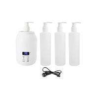 DEVNWIGMO Essenziale Scaldabottiglia Olio Massaggio Elettrico con Display LED Riscaldatore Portatile per Crema E Lozione Controllo Temperatura Touch Adatto per, bianco
