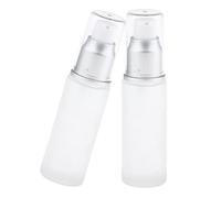 DEVNWIGMO Flacone Vuoto per Lozioni in Vetro per Flacone con Pompa Spray Da 2 Pezzi Da 30 Ml, Cabeza de Bomba