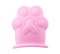 DEVNWIGMO Lip Plumper Dispositivo Volumizzante Labbra Strumento Manuale Silicone per Bocca Dispositivo Aspirazione Morbido per Cura Labbra Portatile per Donne E, rosa