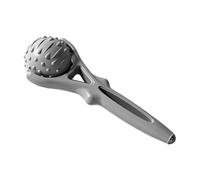 DEVNWIGMO Massage Roller con Design Compatto Rullo per Trigger Point Manuale Palla Massaggiante Portatile Corpo Intero Strumento Automassaggio in Polipropilene, Grigio