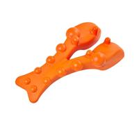 DEVNWIGMO Massaggiatore Cervicale Manuale Multiuso Strumento Profondo Tessuti Massaggio Trigger Point Donna Uomo Flessibilità Superiore Adatto per Casa, Arancione
