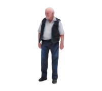 DEVNWIGMO Miniature di Vecchietti in 1:64 per Diorami, Decorazioni E Scenari.