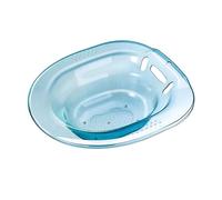 DEVNWIGMO Sitz Bath per Sedile WC Sitz Bath Bacino per Vasca Da Bagno Sitz Sedile Ergonomico Riutilizzabile Zona Salotto Più Ampia Vaschetta per Il Bagno per Do, Blu