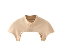 DEVNWIGMO Spalliera Riscaldante Pad Spalla Termica Collare Finto Fascia Protezione Spalla Velluto Confortevole Adatta per Donna Uomo Lavoro Fitness Sonno Abbigl, L