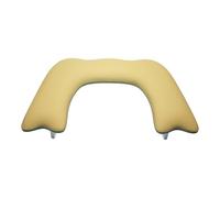 DEVNWIGMO Supporto per Mani per Nail Art, Cuscino Poggiabraccia, Tavolo per Nail Art, Stazione per Manicure a Casa, Giallo