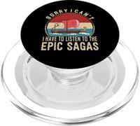 Devo ascoltare le saghe epiche greco Odysseus Musical PopSockets PopGrip per MagSafe