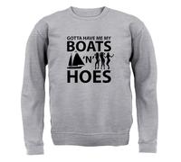 Devo Avere Le Mie Barche E Donne - Felpa Per Adulti - Fan Del Film Step Brothers