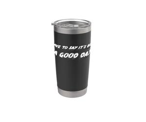 Devo dire che è stata una buona giornata | Song Rap Cube Bicchiere termico in acciaio inox doppia parete
