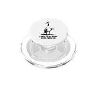 Devo dire cose strane o morirò caffè amante dell'oca PopSockets PopGrip per MagSafe