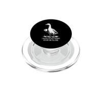 Devo dire cose strane o morirò umorismo al caffè d'oca PopSockets PopGrip per MagSafe