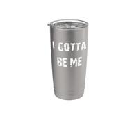 Devo essere me stesso Bicchiere termico in acciaio inox doppia parete