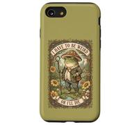 Devo essere Strano o Die Frog Vintage Cottagecore Custodia per iPhone SE (2020) / 7/8