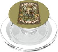 Devo essere Strano o Die Frog Vintage Cottagecore PopSockets PopGrip per MagSafe