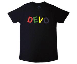 Devo Logo Black L Maglietta