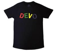 Devo Logo Black M Maglietta