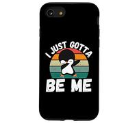Devo solo essere me carino Penguin Lover Dabbing Penguin divertimento Custodia per iPhone SE (2020) / 7/8
