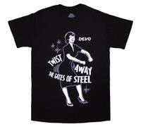 Devo Twist Away Black L Maglietta