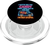 Devo vedere la caramella prima che non sono stupido divertente scherzo per adulti PopSockets PopGrip per MagSafe