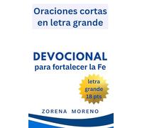 Devocional cristiano: Oraciones diarias en letra grande para fortalecer la Fe