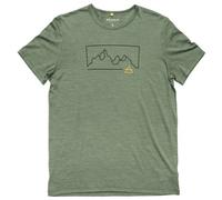Devold - Active Outline Tee - Maglia merino M verde
