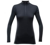Devold - Breeze Woman Half Zip Neck - Intimo lana merinos S nero
