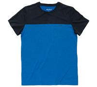 Maglietta da uomo Devold Classic Linear Tee Man Taglia: L / Colore: blu
