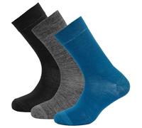 Devold - Daily Merino Light Sock 3-Pack - Calze casual EU 36-40 blu