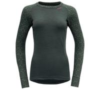 Devold of Norway - Maglia termica - Duo Active Merino 205 Shirt W Woods per Donne - Taglia L - Verde