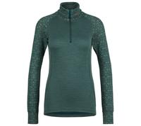 Devold of Norway - Maglia termica - Duo Active Merino 205 Z.Neck W Woods per Donne - Taglia XS - Verde