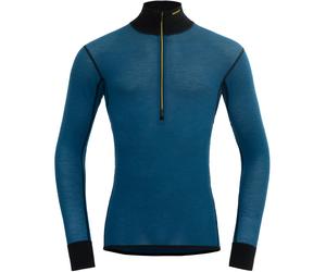Devold Herren Merino 190 Zip Neck WOOL MESH flood/caviar 25/26 - M