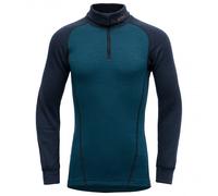 Devold - Junior Duo Active Merino Zip Neck - Intimo lana merinos 14 Years blu