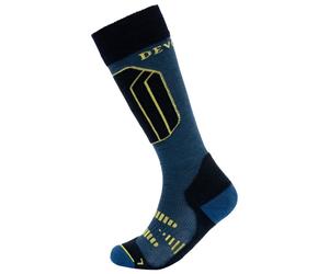 Devold - Kid's Alpine Merino Sock - Calze da sci EU 25-27 blu