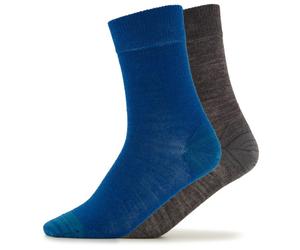 Devold - Kid's Daily Merino Light Sock 2-Pack - Calze casual EU 25-27 blu