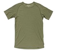 Devold Of Norway Lauparen Merino 190 Short Sleeve Base Layer Verde S Uomo
