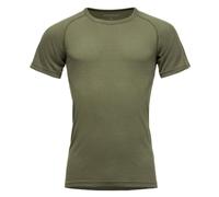Devold Of Norway Lauparen Merino 190 Short Sleeve Base Layer Verde XL Uomo