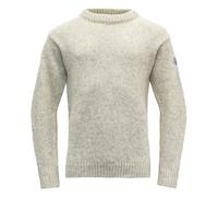 Devold - Nansen Sweater Crew Neck - Pullover di lana S beige/grigio