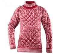 Devold - Svalbard Sweat Highneck - Pullover di lana L fuchsia