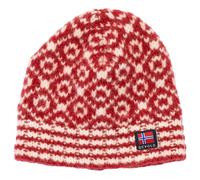 Cappello invernale Devold Svalbard Wool Beanie Colore: rosso/bianco